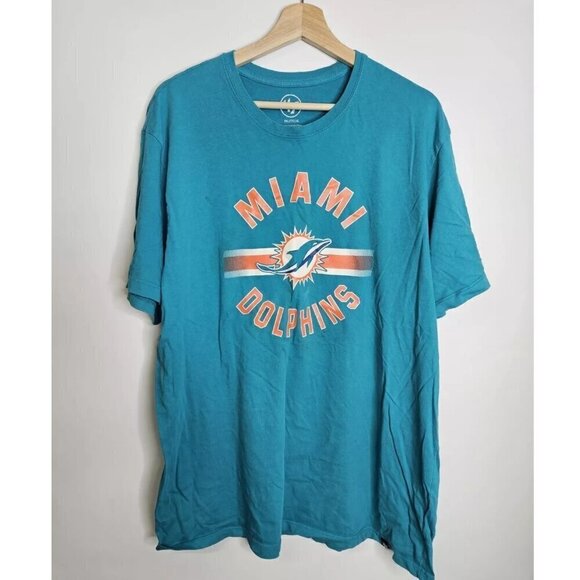 Miami Dolphins Men 2XLarge Short Sleeve Screened "VICTORY ARCH" T-shirt ADOL 250 - Picture 1 of 5